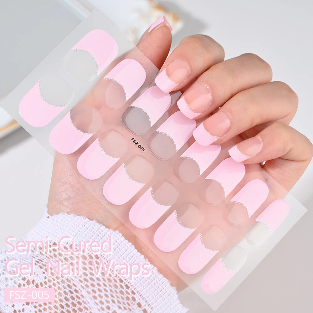 Gel nail wrap starter pack.