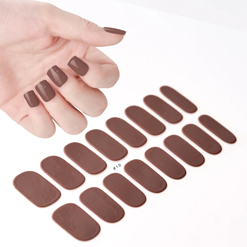 Gel nail wrap starter pack.