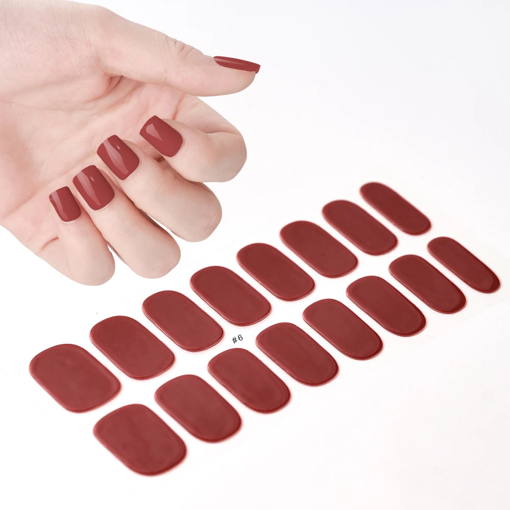Gel nail wrap starter pack.