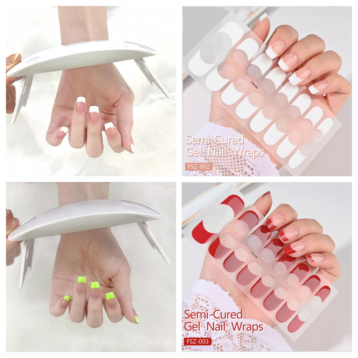 Gel nail wrap starter pack.