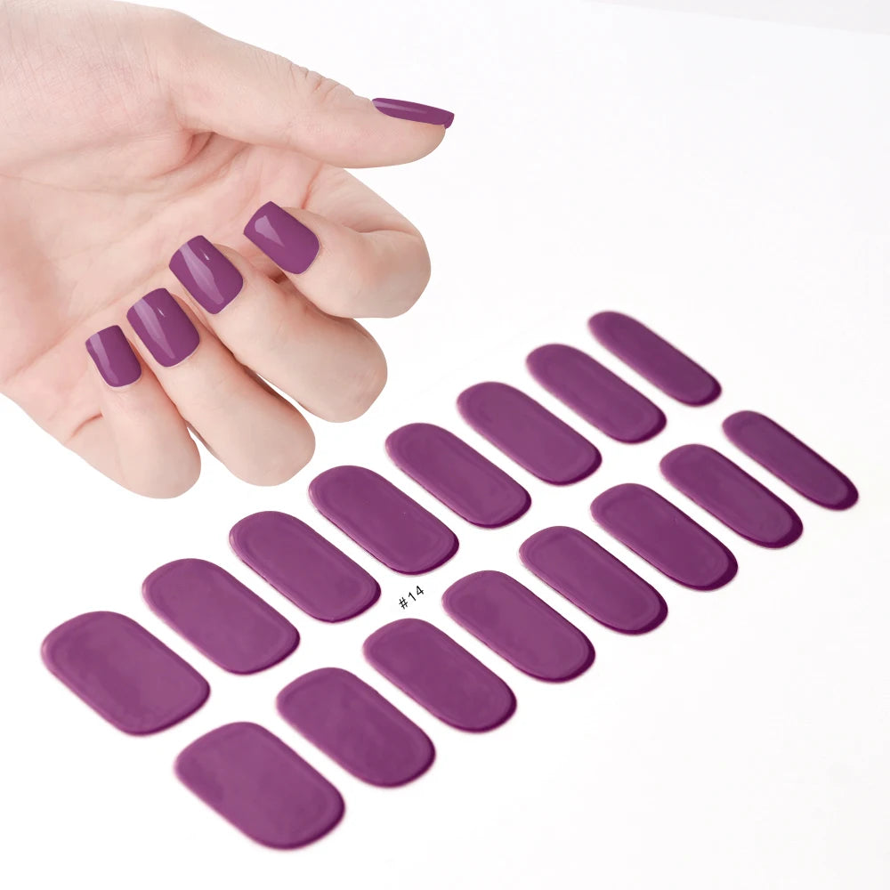 Gel nail wrap starter pack.