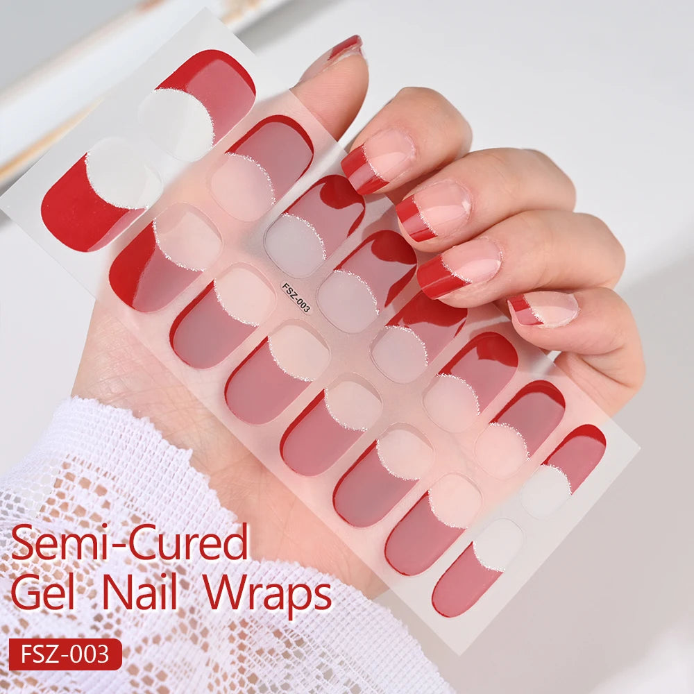 Gel nail wrap starter pack.