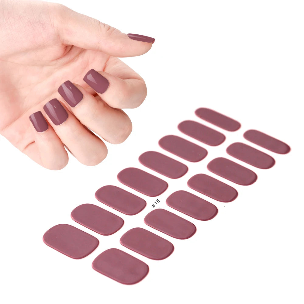 Gel nail wrap starter pack.