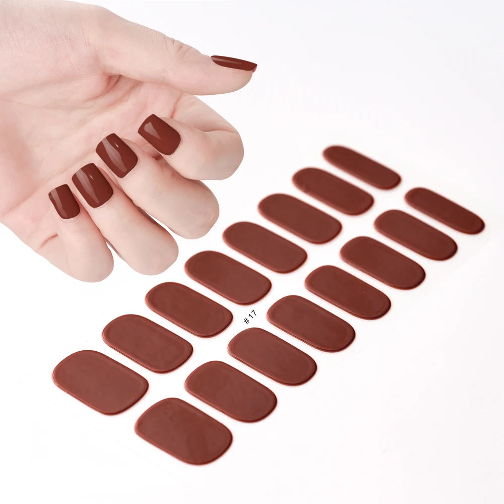 Gel nail wrap starter pack.