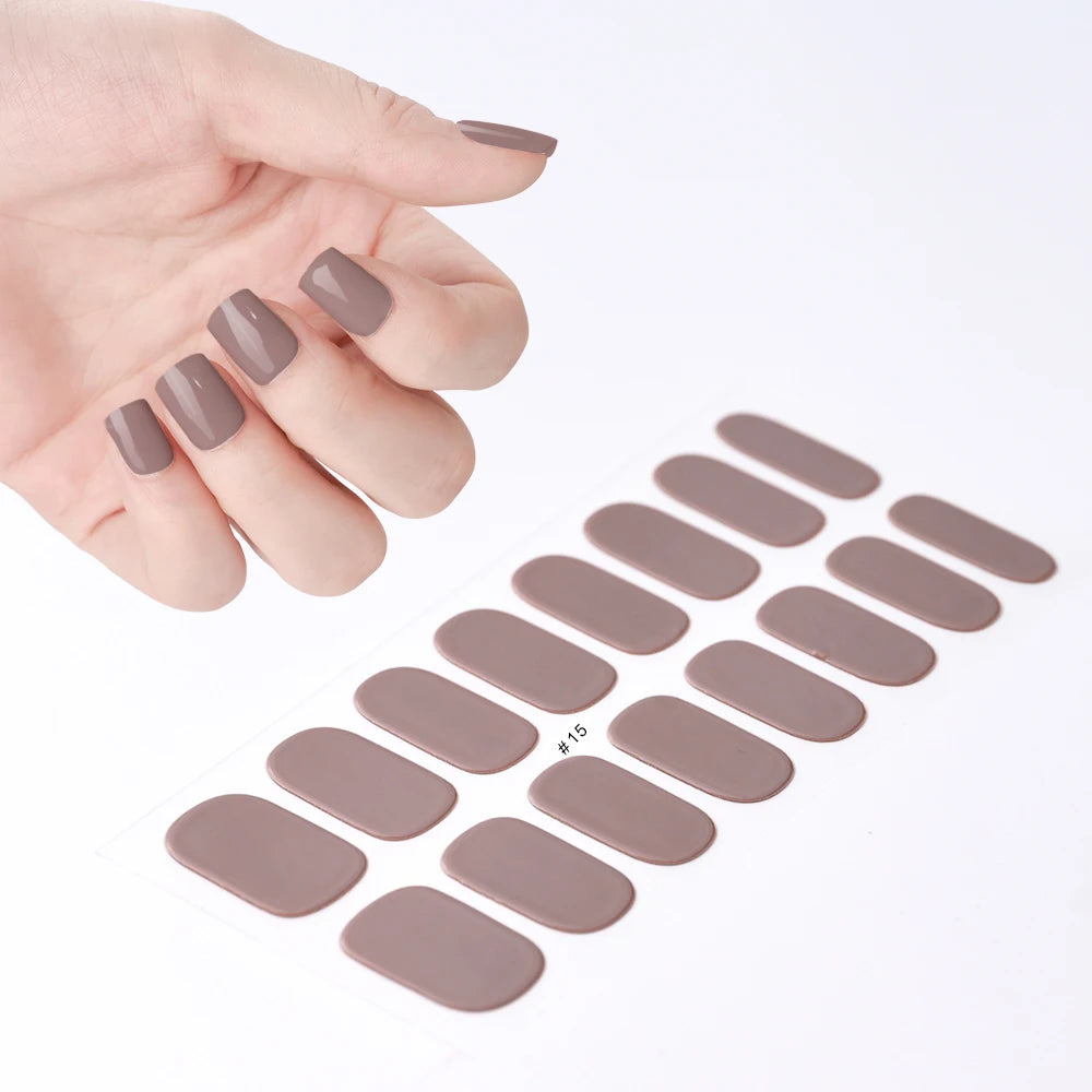 Gel nail wrap starter pack.